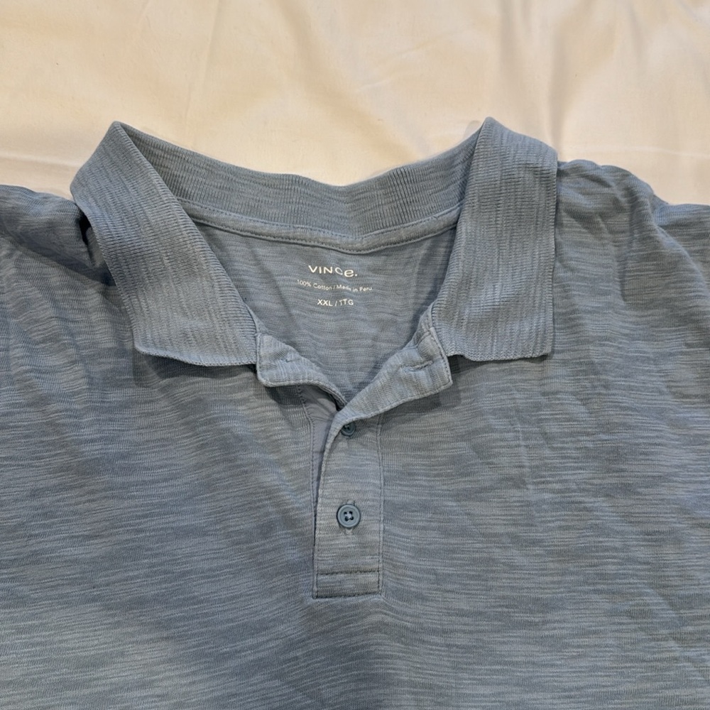Vince Cotton Slub jersey Polo - Picture 6 of 6